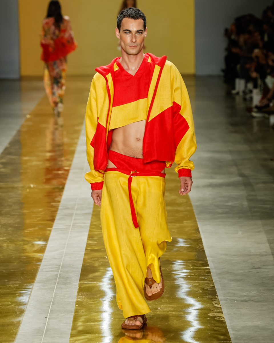 Amir Slama - SPFW N60 - 
Foto: Ze Takahashi / @agfotosite