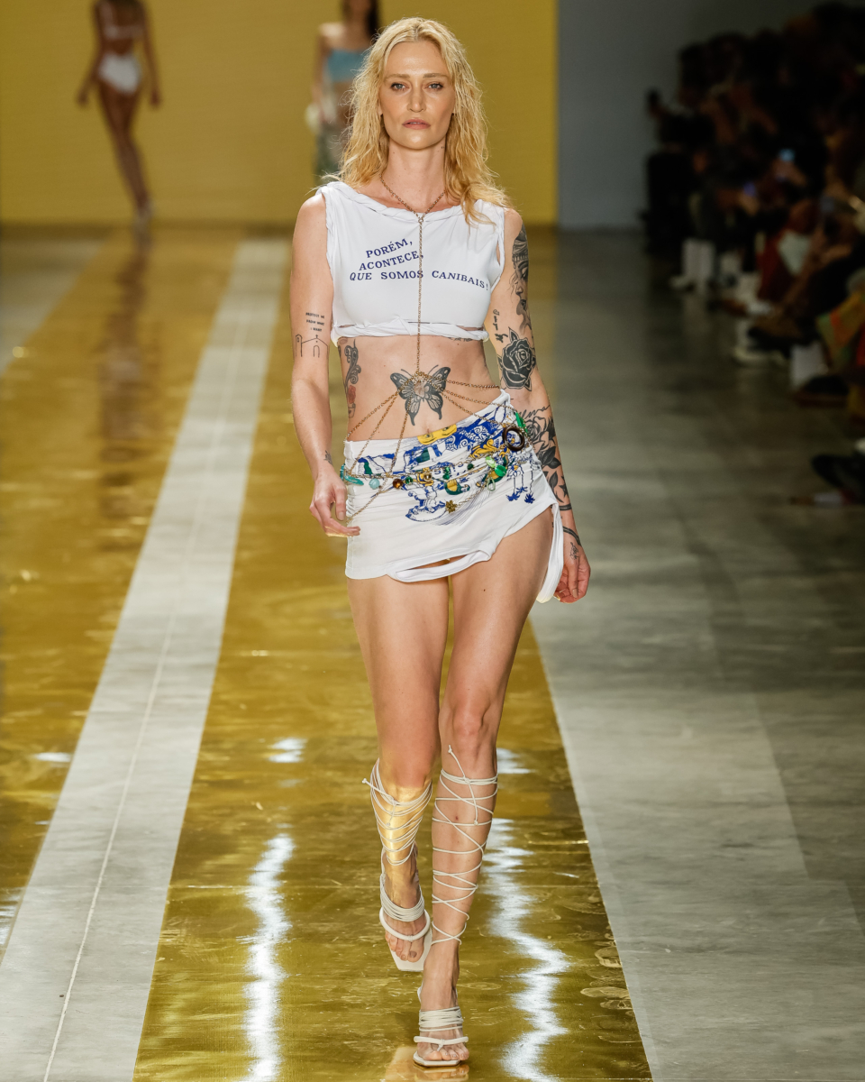 Amir Slama - SPFW N60 - 
Foto: Ze Takahashi / @agfotosite