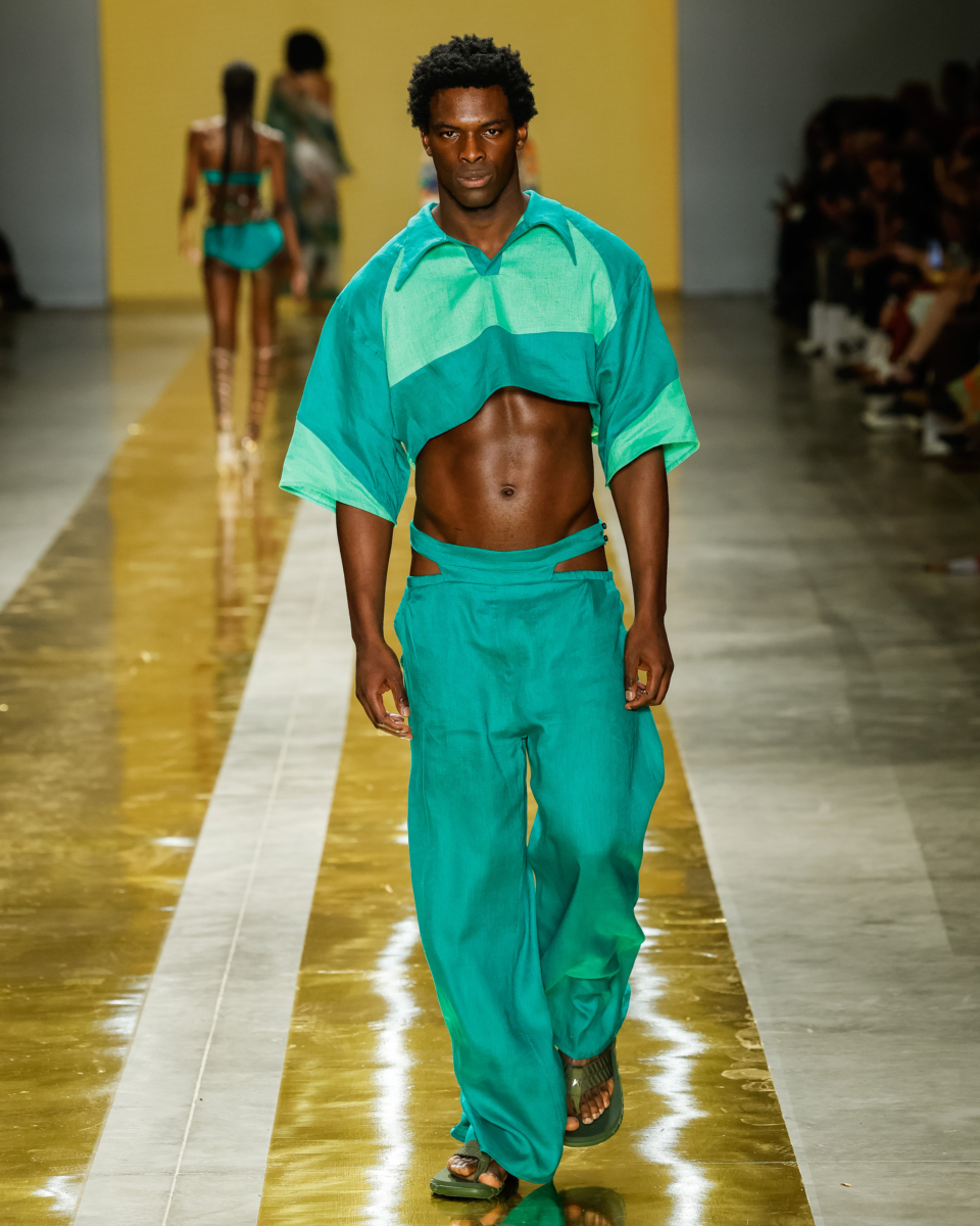 Amir Slama - SPFW N60 - 
Foto: Ze Takahashi / @agfotosite