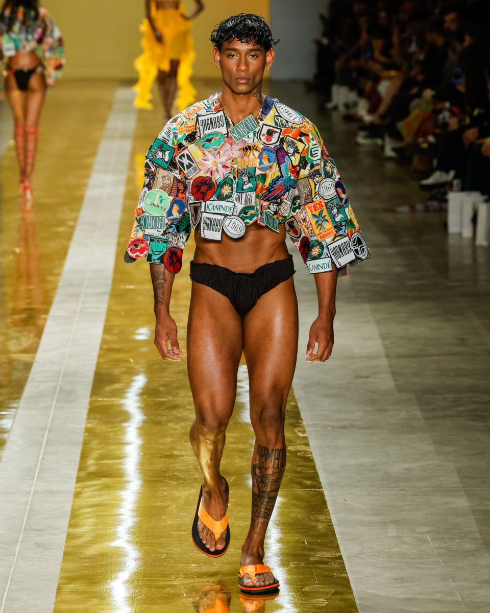Amir Slama - SPFW N60 - 
Foto: Ze Takahashi / @agfotosite