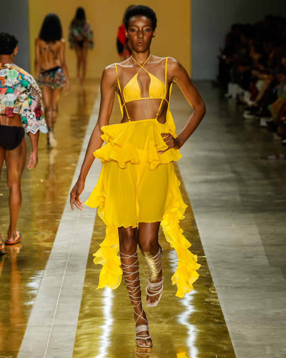 Amir Slama - SPFW N60 - 
Foto: Ze Takahashi / @agfotosite