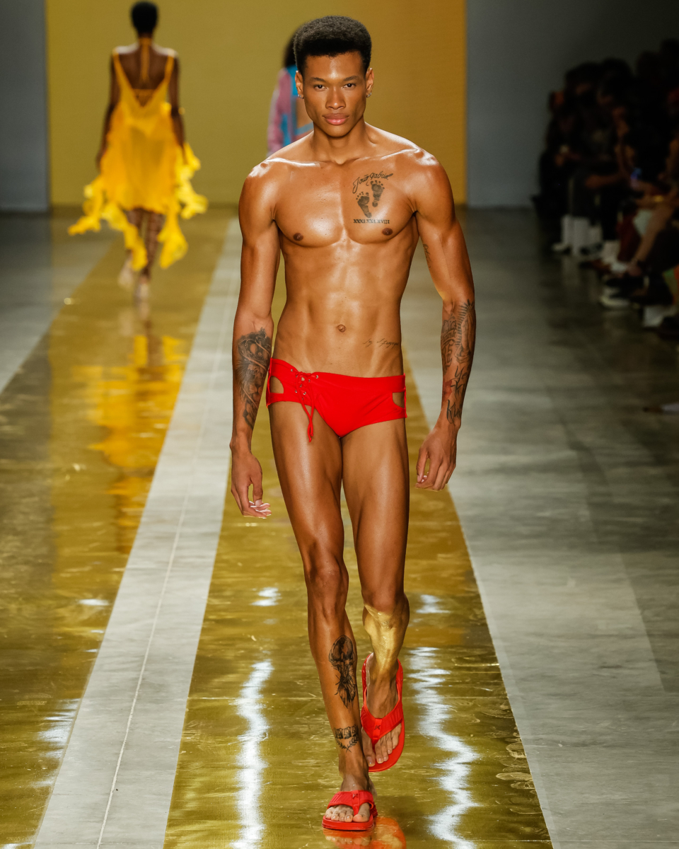 Amir Slama - SPFW N60 - 
Foto: Ze Takahashi / @agfotosite