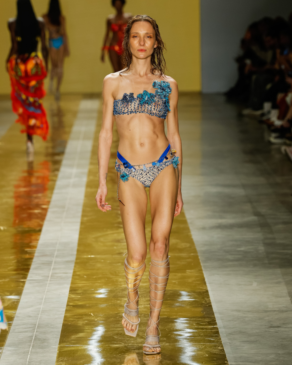 Amir Slama - SPFW N60 - 
Foto: Ze Takahashi / @agfotosite